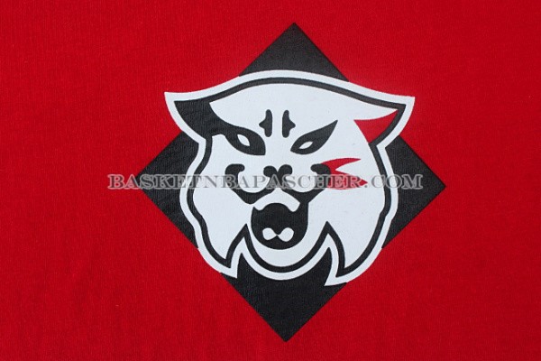Maillot Manche Courte Davidson College Curry Rouge